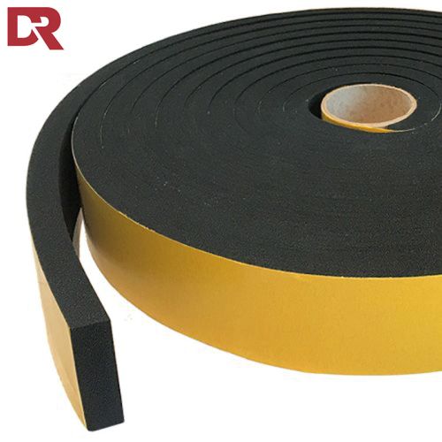 Self adhesive sponge rubber strip